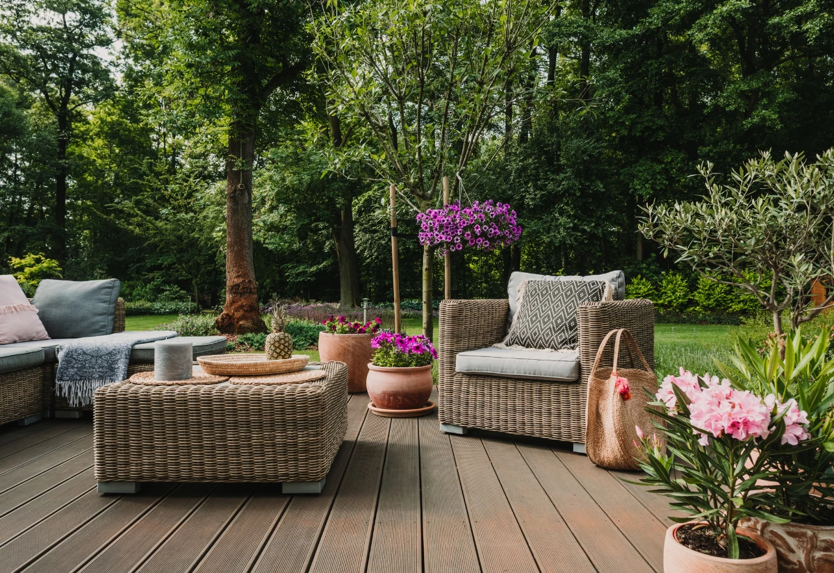 Как да създадете място за почивка в градината