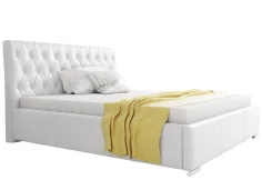 Čalouněná postel NARVE s matrací, 200x200
