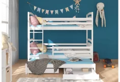 Dětská patrová postel SALDO + matrace