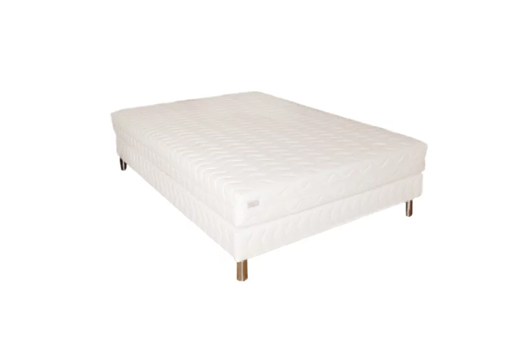Тапицирано легло SNOW + матрак DE LUX 14 + решетка 90 x 200 cm