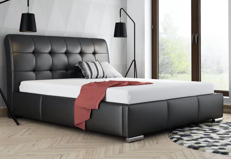 Тапицирано легло BERAM с матрак, 120x200