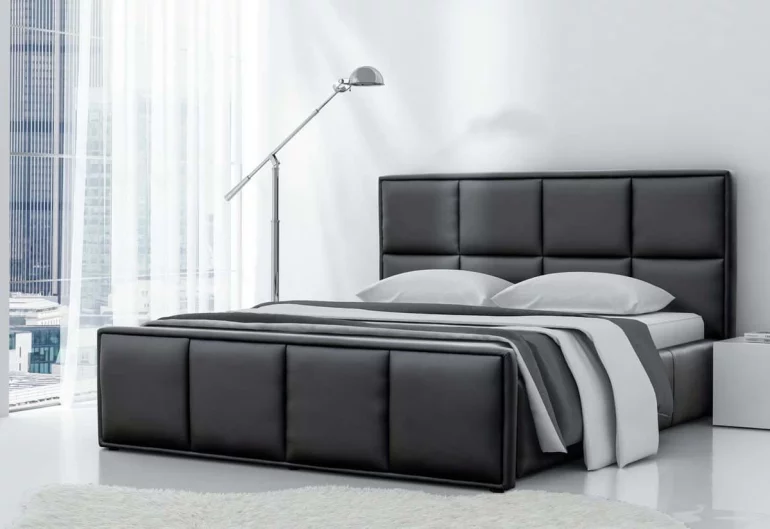 Тапицирано легло BORIS с матрак, 160x200