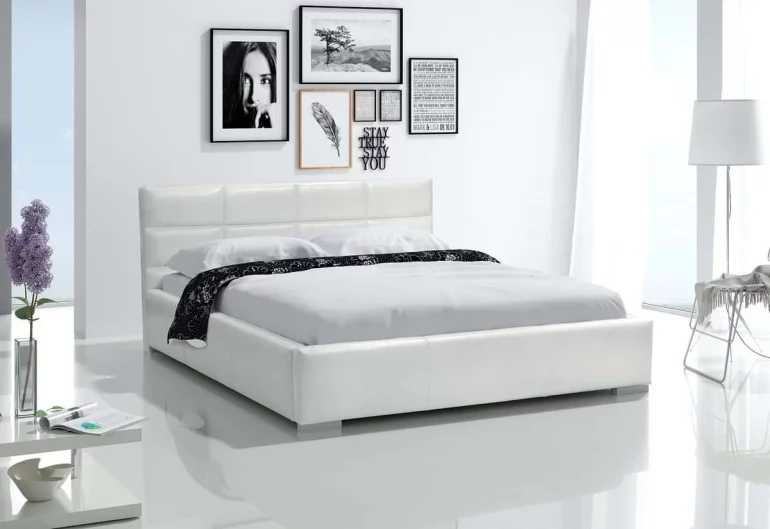 Тапицирано легло PEGGY с матрак, 160x200