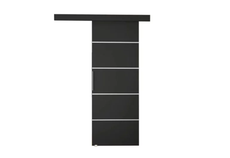 Плъзгащи врати DOLANO III, 86,5x205, черен