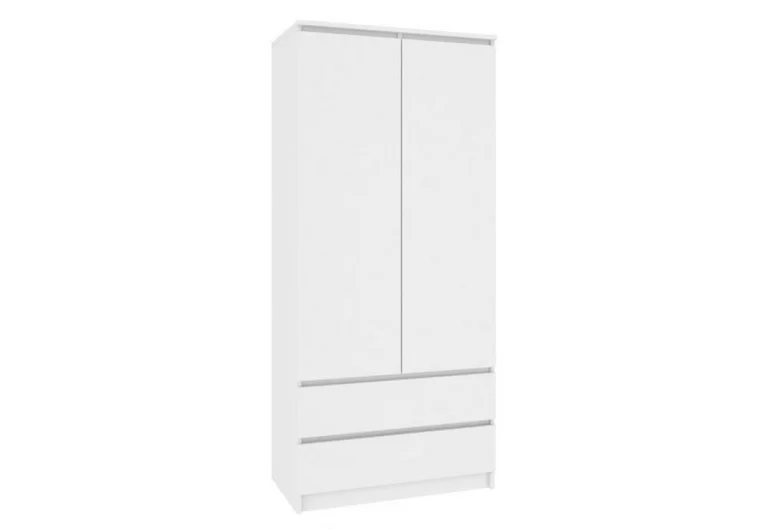 Шкаф ARIVA S90, бяло, 90x180x51