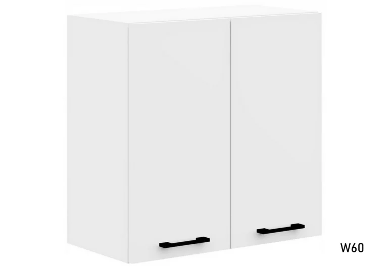 Кухненски шкаф горен двуредов KOSTA W60, 60x58x30, бяло