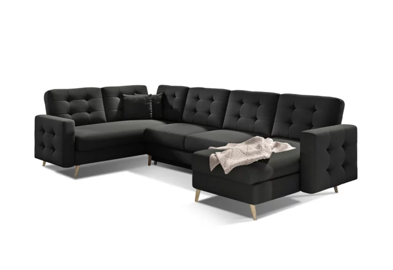 Разтегателен диван в П-образна форма ASTRA