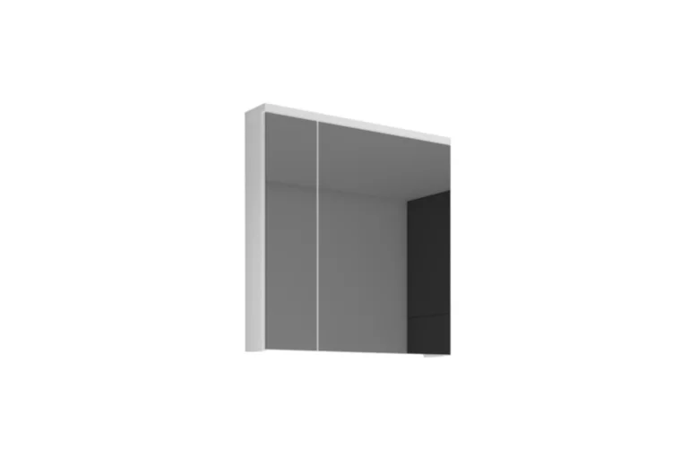 Шкаф с огледало LARTO, 60x65x17, бял