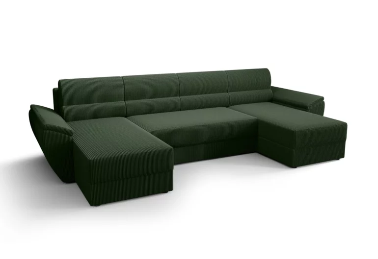 Разтегателен диван в П-образна форма LEBI